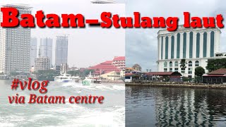 Perjalanan dari pelabuhan Batam center menuju stulang laut johor Malaysia  berjaya water front [upl. by Karla]