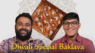 The Easiest Baklava for Diwali Celebrations  Diwali Special  Udhaya Krishna Ghee  Cookd [upl. by Kimber881]