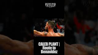 CALEB PLANT Route to Benavidez shorts [upl. by Yelnikcm243]