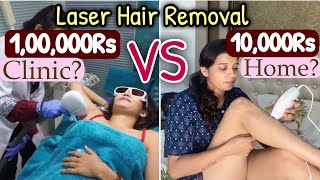 Laser Hair Removal at Home  Permanent Hair Removal Using IPL laser [upl. by Dillon408]