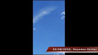 UFO HeusdenZolder Belgium 03082022 [upl. by Granthem]