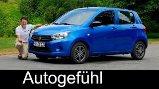 Suzuki Celerio FULL REVIEW test driven new neu 20162017  Autogefühl [upl. by Zebulon477]