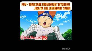 Toad Sage from Mount Myoboku Jiraiya The Legendary Sanin jiraiya sage Pain [upl. by Quartis]