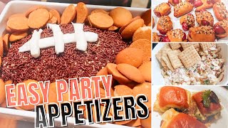 EASY PARTY APPETIZERS ON A BUDGET  FINGER FOOD IDEAS FOR PARTIES  THE SIMPLIFIED SAVER [upl. by Yelrebmik780]