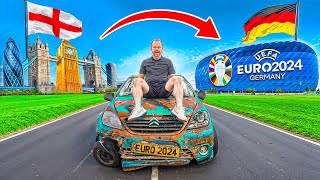 I Drove a 1 Car from England to EURO 24 [upl. by Esertap]