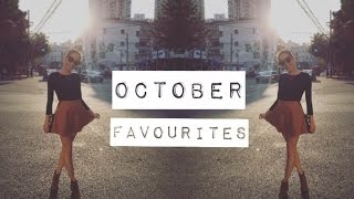 October Favourites 2015 [upl. by Souza631]