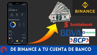 COMO RETIRAR MI DINERO DE BINANCE A MI CUENTA BANCARIA O TARJETA  Soles Peruanos 2024 [upl. by Ayanahs338]