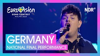 ISAAK  Always On The Run  Germany 🇩🇪  National Final Performance  Eurovision 2024 [upl. by Ylam]