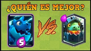 DRAGÓN ELÉCTRICO vs DRAGÓN INFERNAL  BATALLA ÉPICA 1 vs 1 Clash Royale [upl. by Aisitel]