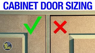 Cabinet Door Sizing Ad video 549 [upl. by Notgnirrab662]