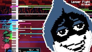 Lancer Fight VS Lancer  DELTARUNE  MIDI Remaster [upl. by Luna]