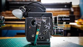 How Vintage 16mm Cameras Work [upl. by Narton4]