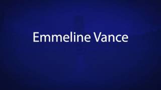 How to pronounce Emmeline Vance  Harry potter characters [upl. by Larred]