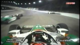 Indy Racing League IndyCar Series  Texas 2007  Big Crash  Tony Kanaan  ESPN [upl. by Topper585]