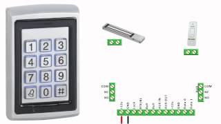 DG500 Keypad Basic Wiring Guide [upl. by Poppo]