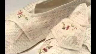 Lorraine Pintal  Chaussures en brocart de soie 17751780 [upl. by Newby669]