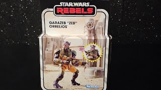 Star Wars Rebels Garazeb Zeb Orrelios The Vintage Collection [upl. by Knipe358]