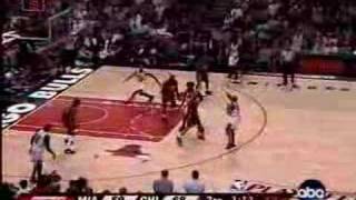 Chicago Bulls Tyrus Thomas  Game 1 Round 1 vs Heat [upl. by Merideth]