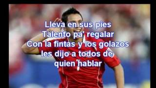 TOMO COMO REY  EL NIÑO MARAVILLA ALEXIS SANCHEZ LETRA [upl. by Zeph]