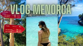 VLOG MENORCA 4 dias em Menorca  roteiro sem carro  passeio de barco [upl. by Ahola]