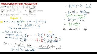 logique raisonnement par recurrence 1 bac sm [upl. by Pierre765]