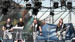 Sabaton  Panzer Battalion Live at Rock the City Festival Bucharest Romania 02072011 [upl. by Sabine]