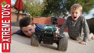 Extreme Toys TV Short First Behind the Scenes Vlog with Ethan and Cole RC Car with a GoPro [upl. by Frum]