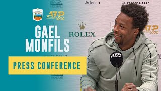 Gael Monfils Press Conference After Comeback Win vs Vukic  Rolex Monte Carlo Masters 2024 [upl. by Drexler]