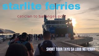 starlight ferries short tour caticlan aklan panayisland [upl. by Enrol403]