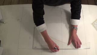 2 Make A Mens Basic Sloper  My Tailoring Academy  by Sten Martin [upl. by Lichter]