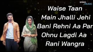 SOHNE DI PASAND Official Lyrics Jind ft Akaisha  Shera Dhaliwal  Latest Hindi 2021 [upl. by Telfer]