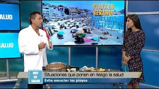 Enfermedades que pueden contraerse en playas contaminadas [upl. by Nitnerb]