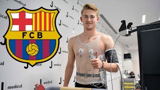 🚨OFFICIEL  MATTHIJS DE LIGT EST UN JOUEUR DU BARÇA [upl. by Astrix]