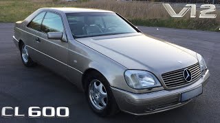 MercedesBenz CL600S600 V12 W140 Coupé InDepth Tour 4K  Exterior Interior Features [upl. by Burk]