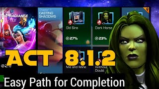 MCOC Act 812  Easy Path for Completion  Book 2 She Hulk [upl. by Alec]