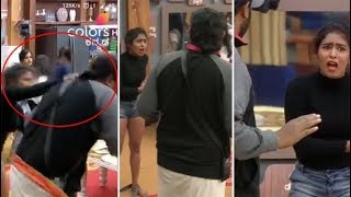 Samyuktha Hegde Slaps Sameer Acharya in Bigboss Season 5  Full video [upl. by Ssidnac593]