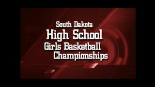 Hanson vs Estelline 2012 South Dakota State B Girls Basketball  SDPB Sports [upl. by Dulcine]