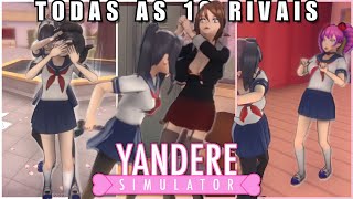 ELIMINANDO TODAS AS 10 RIVAIS DE YANDERE SIMULATOR EM 2023  Rivals Mod [upl. by Ehr279]