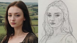 Portrait Drawing with Loomis Method Mastering Proportions and Features [upl. by Greenstein791]