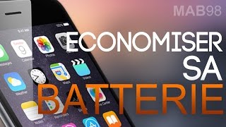 Économiser la batterie de son iPhone iPod Touch iPad sous iOS 8 [upl. by Balling]