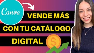 COMO HACER UN CATALOGO DIGITAL en CANVA 2023 [upl. by Thrift]