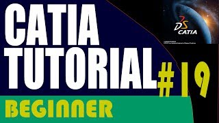 19 CATIA Beginner Tutorial Symmetry [upl. by Ann-Marie]