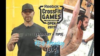 CrossFit Open 194 Workout 2019  Rich Fronings Successful Strategies and Tips [upl. by Seward]