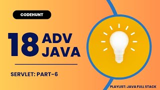 Advanced Java  SERVLET  Part6  Lect18 [upl. by Melmon]