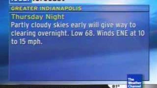 TWC  Local Forecast w Weatherscan Narration [upl. by Hussey653]