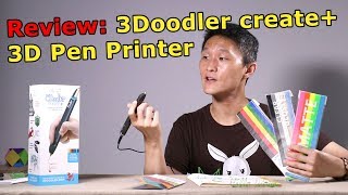 Review 3Doodler create New amp Improved 3D Pen Printer [upl. by Yablon]