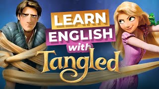 Learn ENGLISH with Disneys TANGLED [upl. by Bodwell]