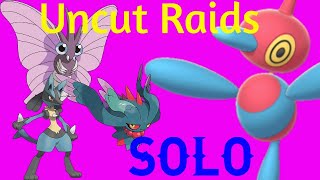 6 Star Porygon Z  Flutter Mane Venomoth amp Lucario  Uncut SOLO Raids [upl. by Tristas]