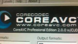 CoreAVC 20 64bit  Windows 7 Demo [upl. by Novhaj767]