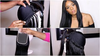 STEP BY STEP TUTORIAL ON HOW TO MAKE A WIG  EASY BEGINNER FRIENDLY FT WESTKISS HAIR  OMABELLETV [upl. by Freddy385]